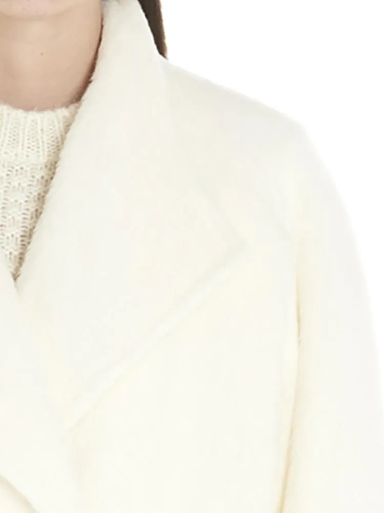 Alberta Ferretti Oversized Double Breasted Coat