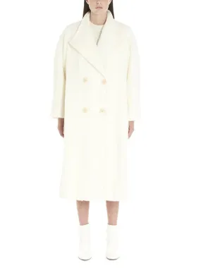 Alberta Ferretti Oversized Double Breasted Coat