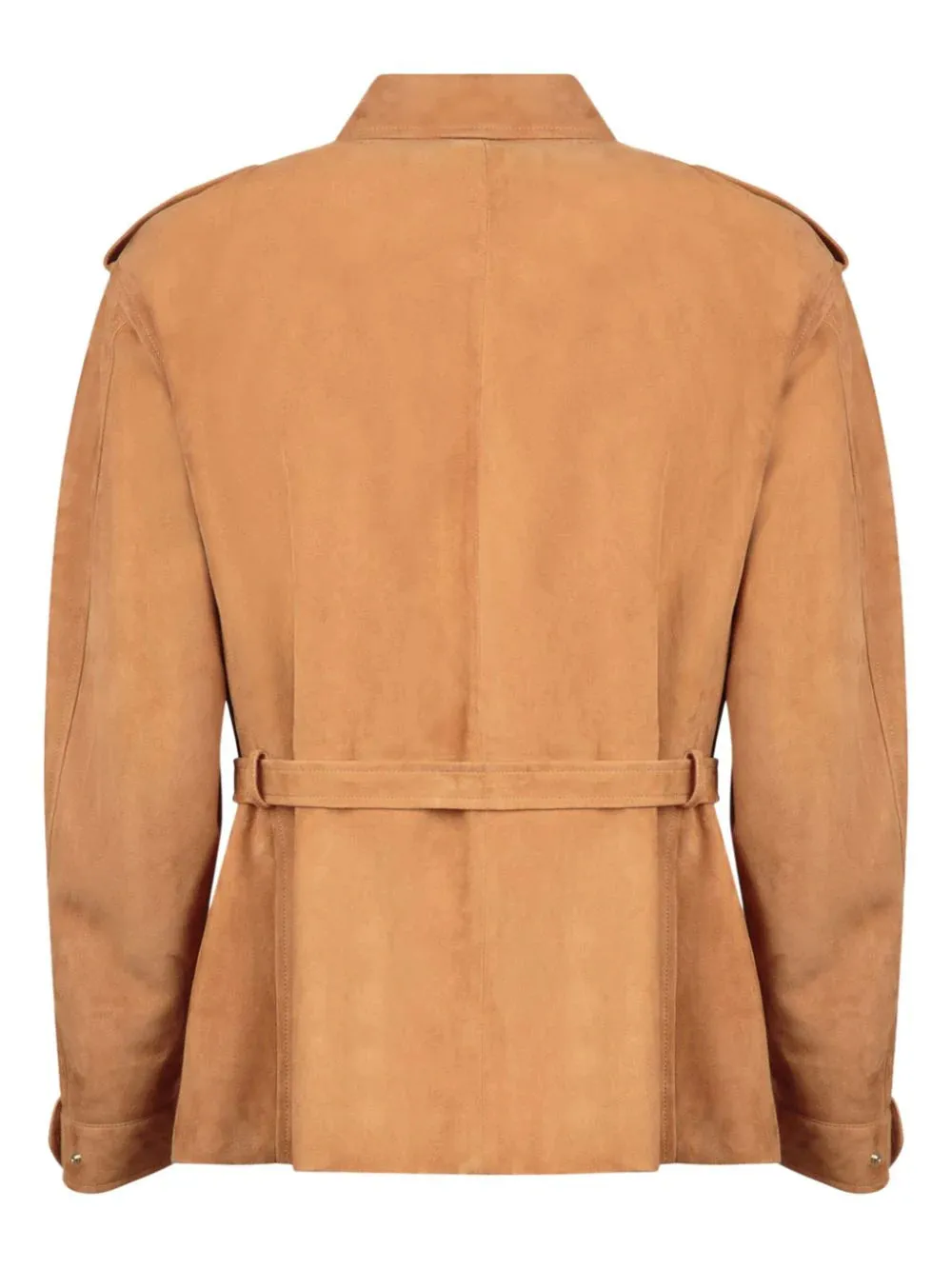 Belted Suede Jacket