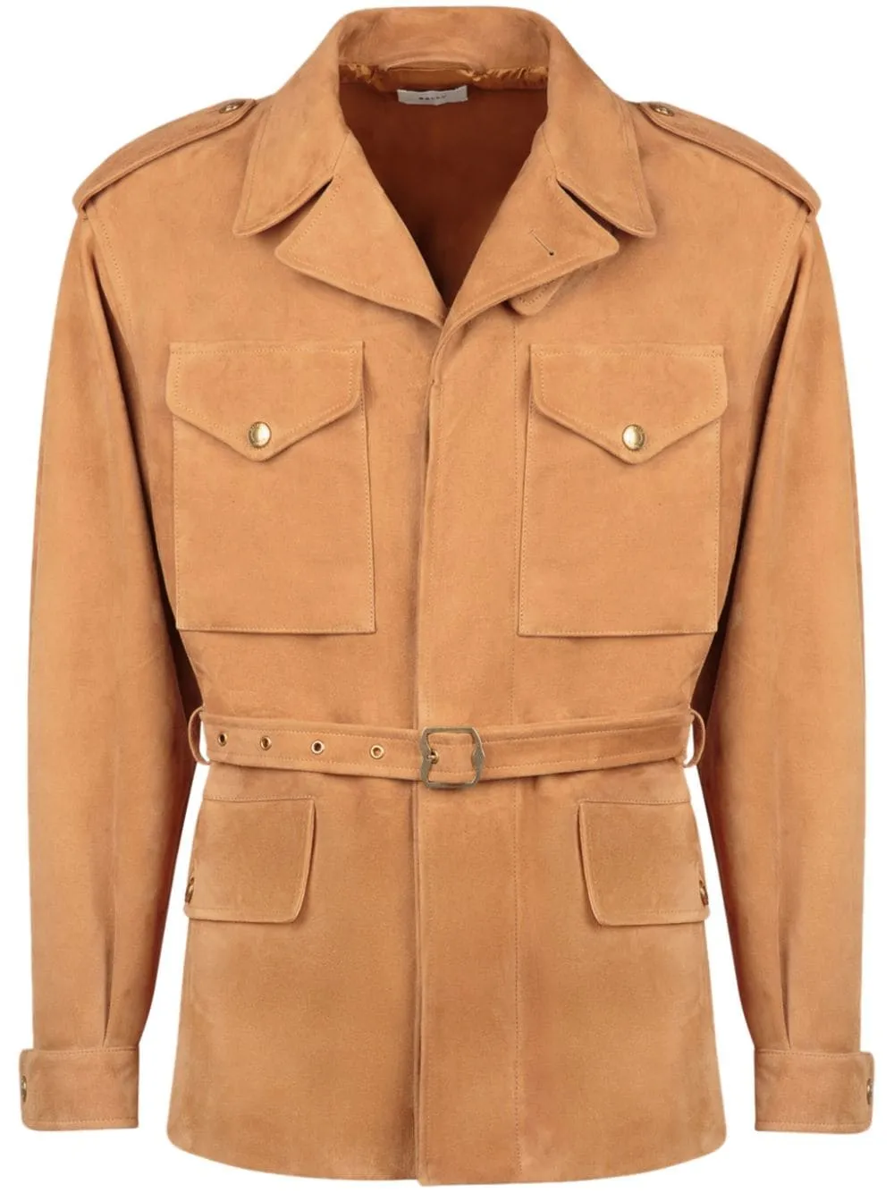 Belted Suede Jacket