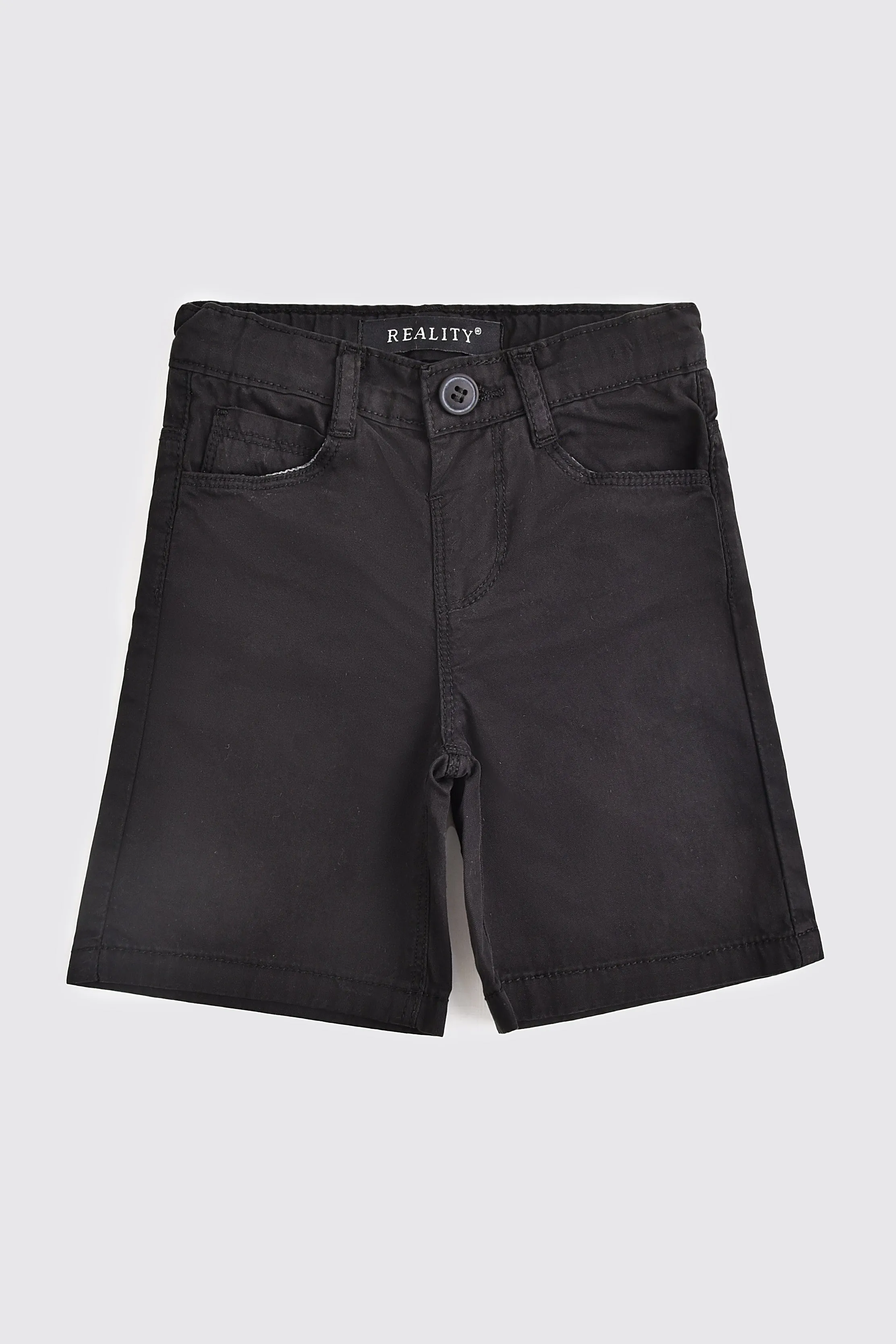 Black Cotton Short