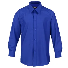 Boys Dark Blue Formal Shirt