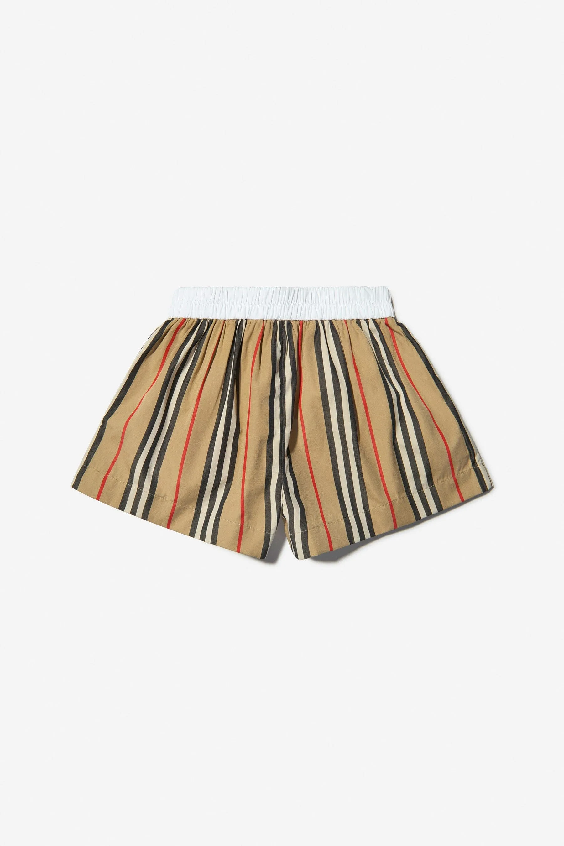 Burberry Girls Cotton Check Shorts