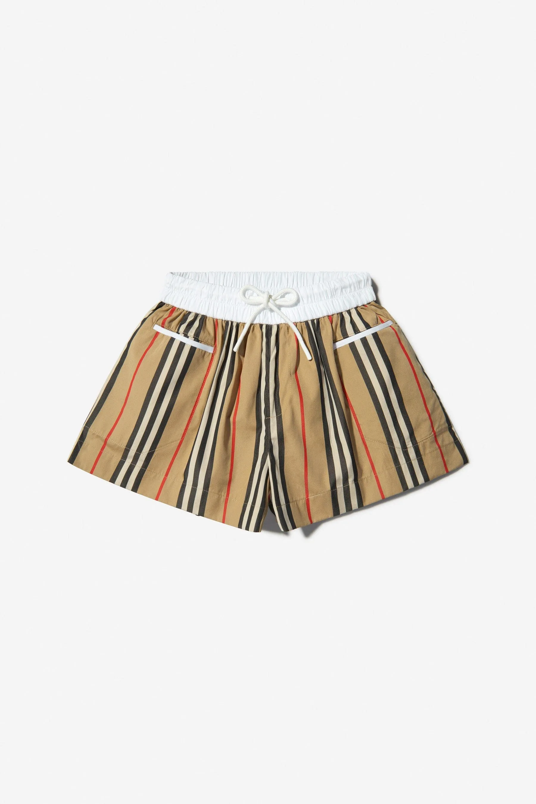 Burberry Girls Cotton Check Shorts