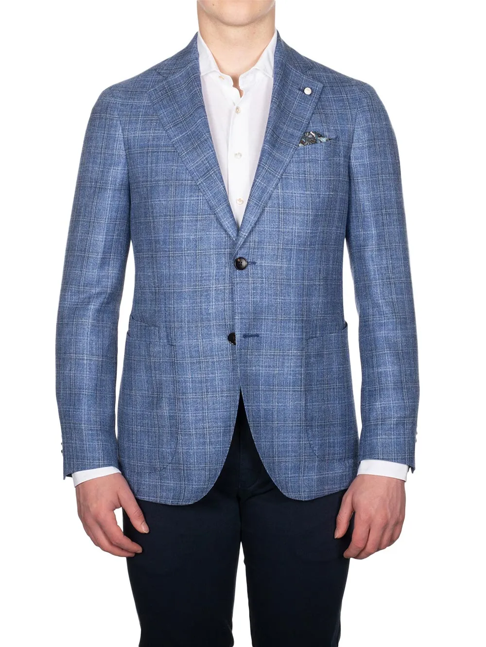 Check Jacket Blue