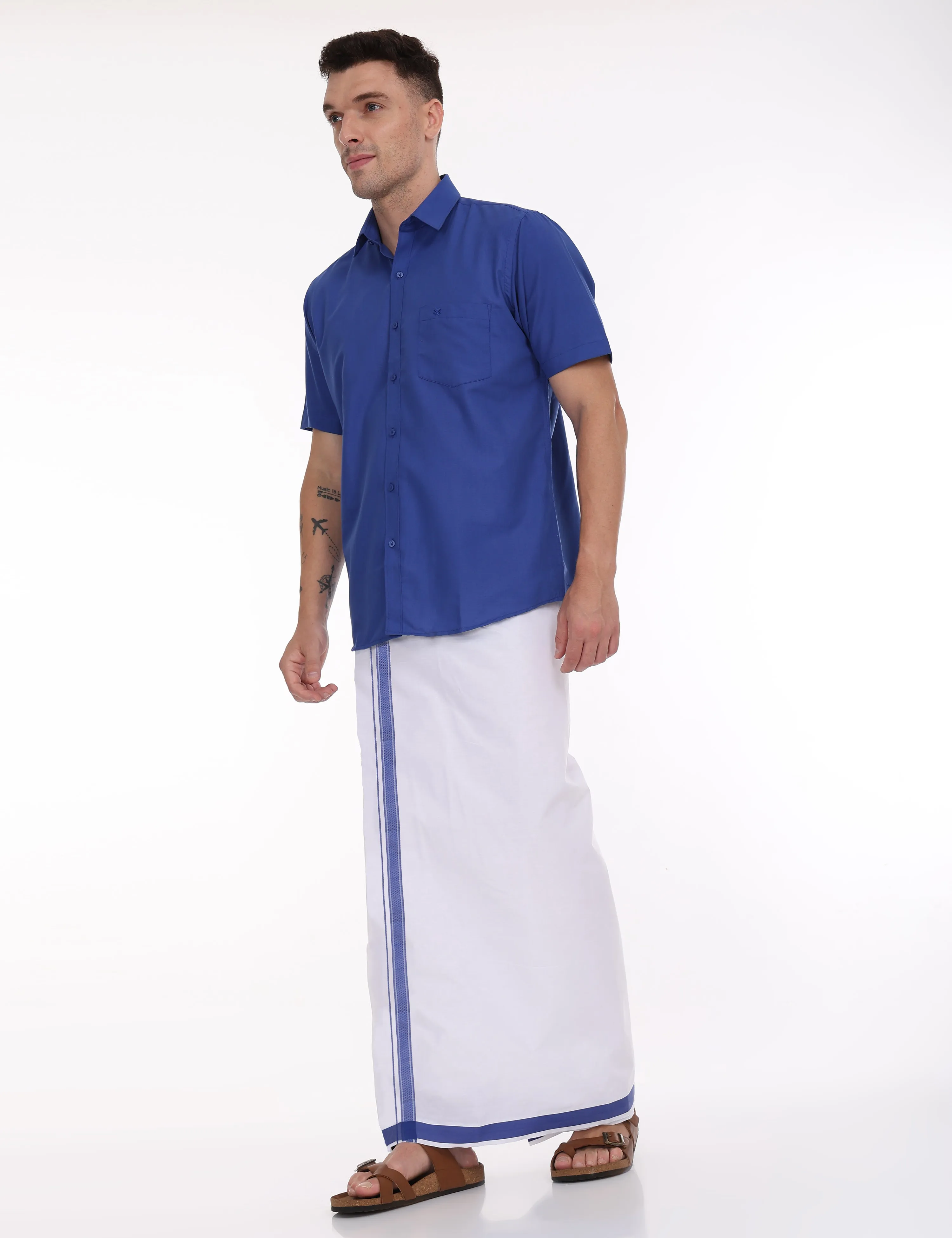 Cool Club Plus Cotton colour Shirt Half Sleeve - 31005