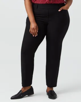 Coventry Petite Straight Leg Work Trouser | Black