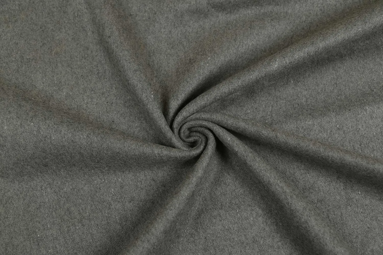 Dark Gray Plain Wool Felt Fabric