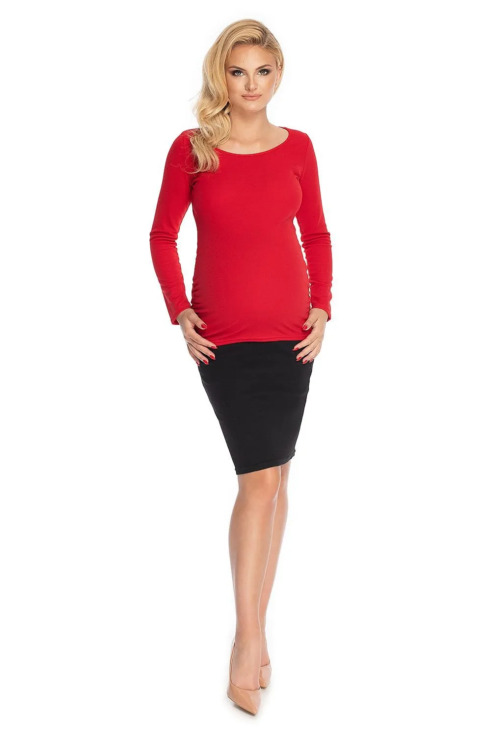 Elegant Maternity  Blouse  PeeKaBoo