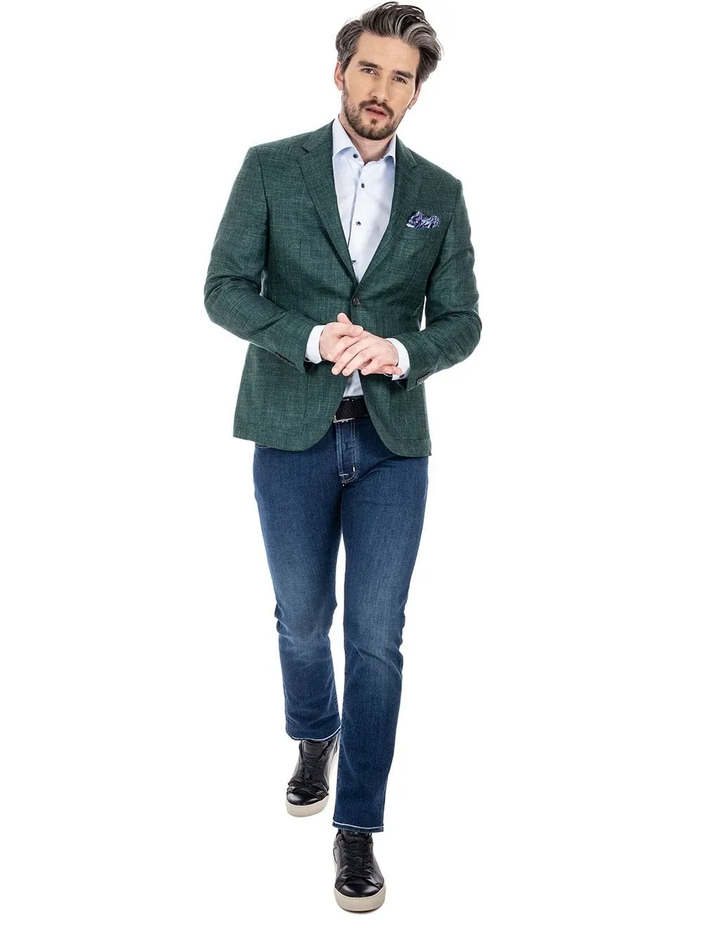 Fleck Loro Piana Blazer Green