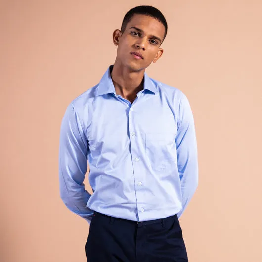 Formal Sky Blue Shirt