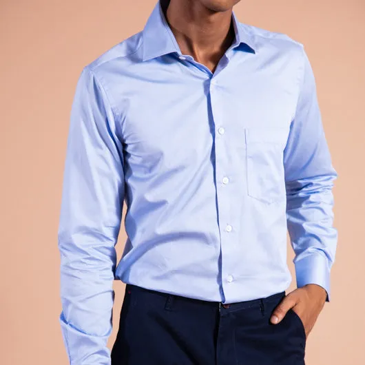 Formal Sky Blue Shirt