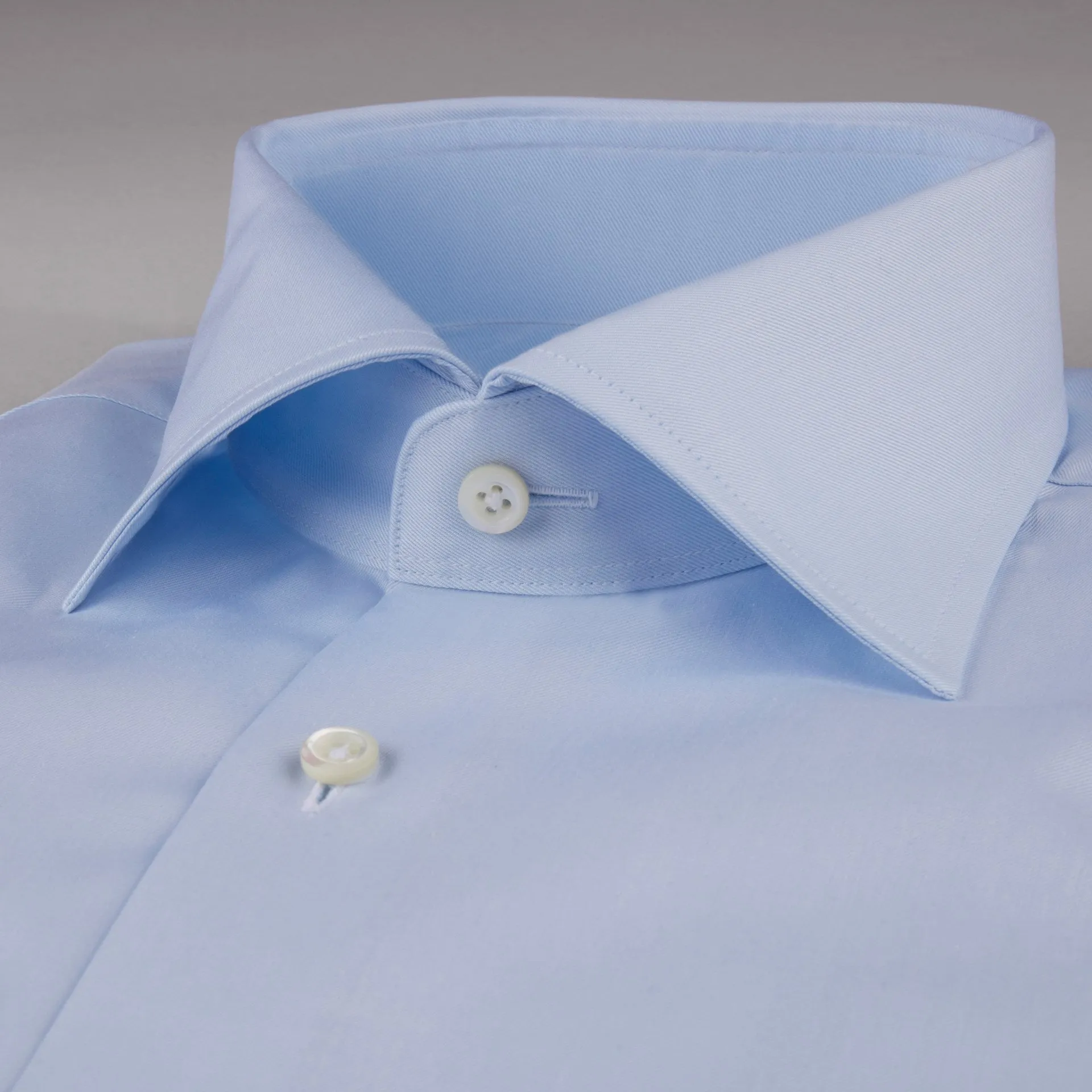 ID60406 Stenstroms Sky Blue Double Cuff Shirt