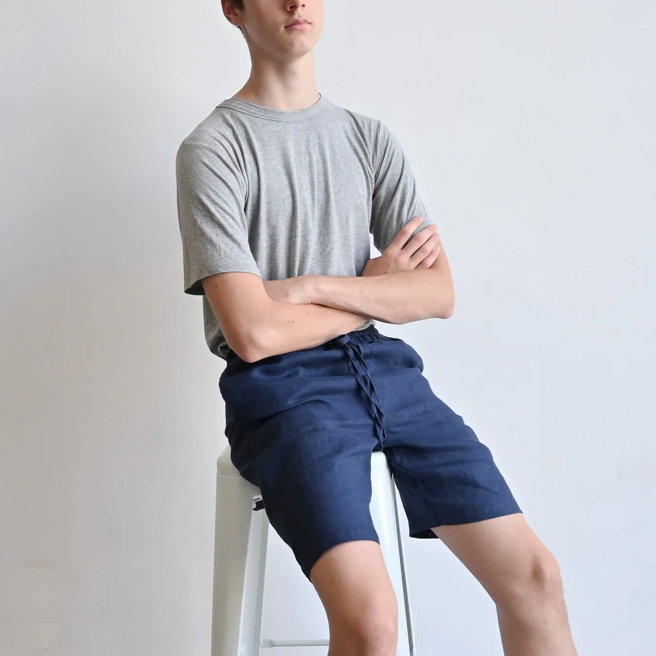 KOBOMO Linen Summer Shorts