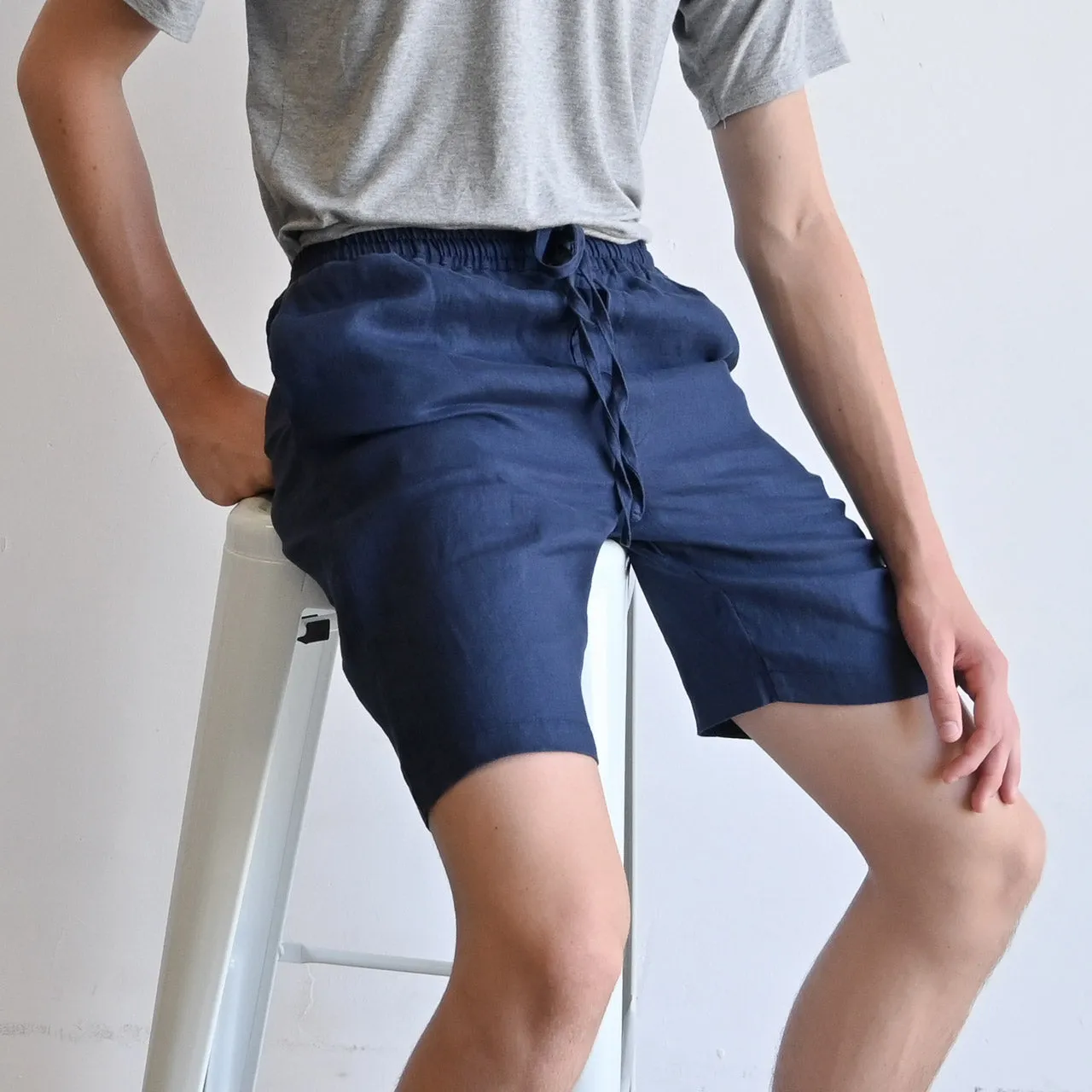 KOBOMO Linen Summer Shorts