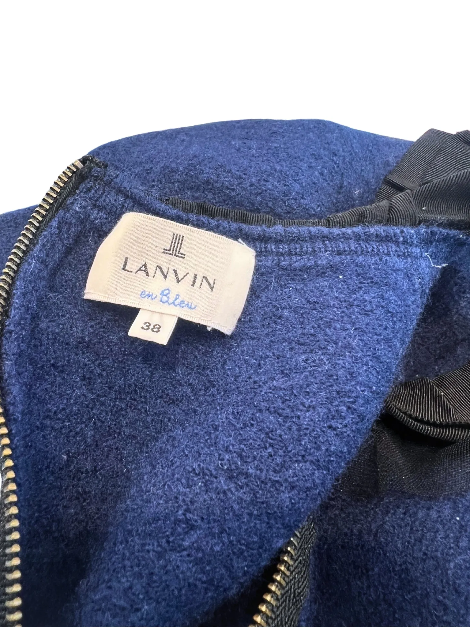 Lanvin En Bleu Wool Sweater