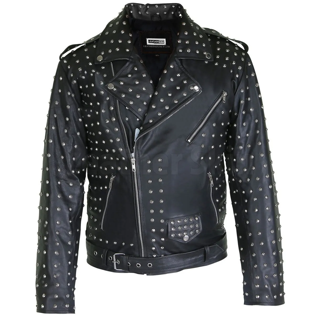 Marlon Black Brando Genuine Leather Jacket