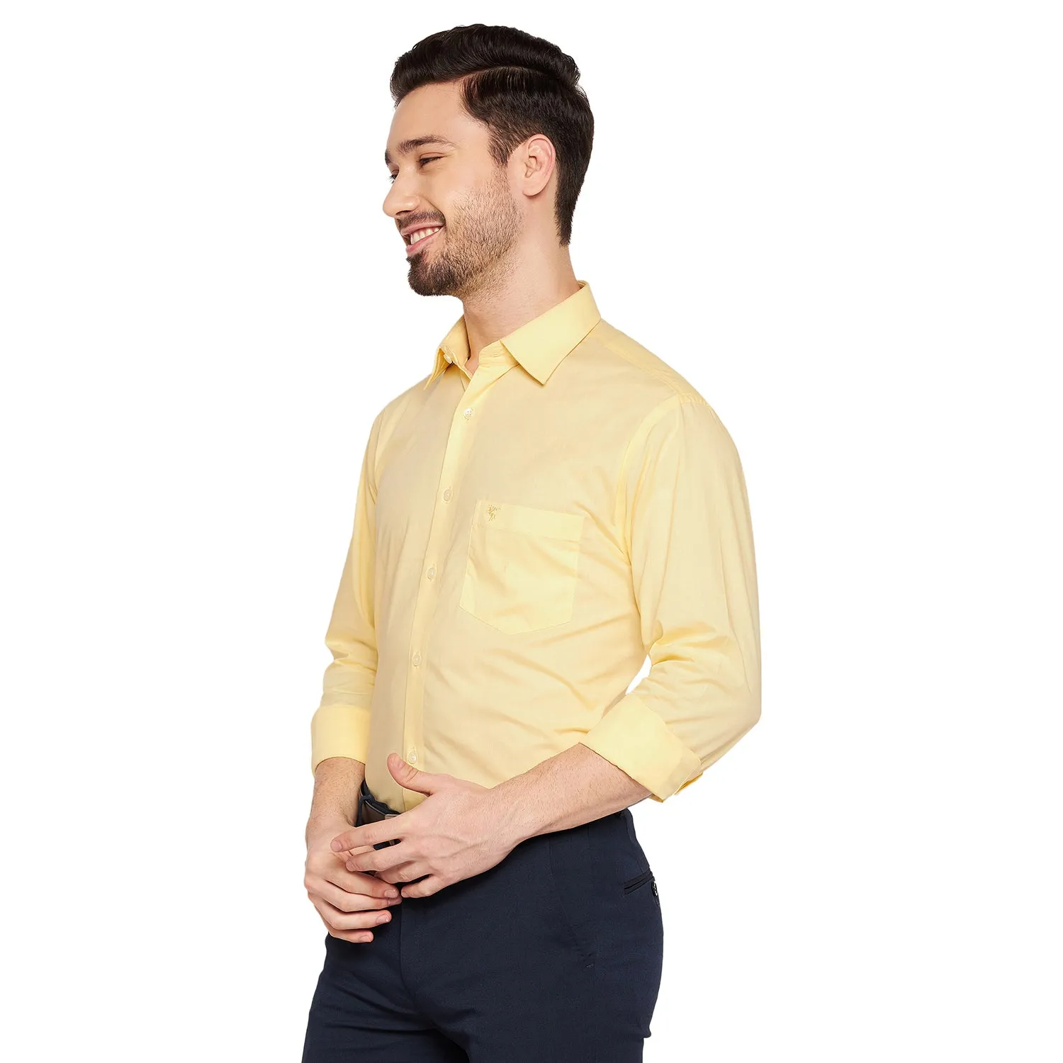 Mens Yellow Shirt