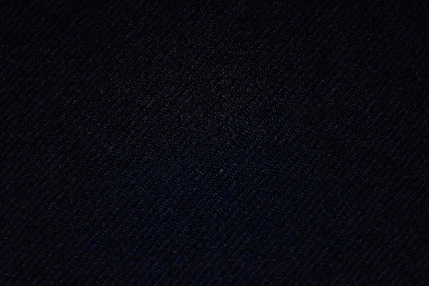 Navy Blue Plain Wool Fabric