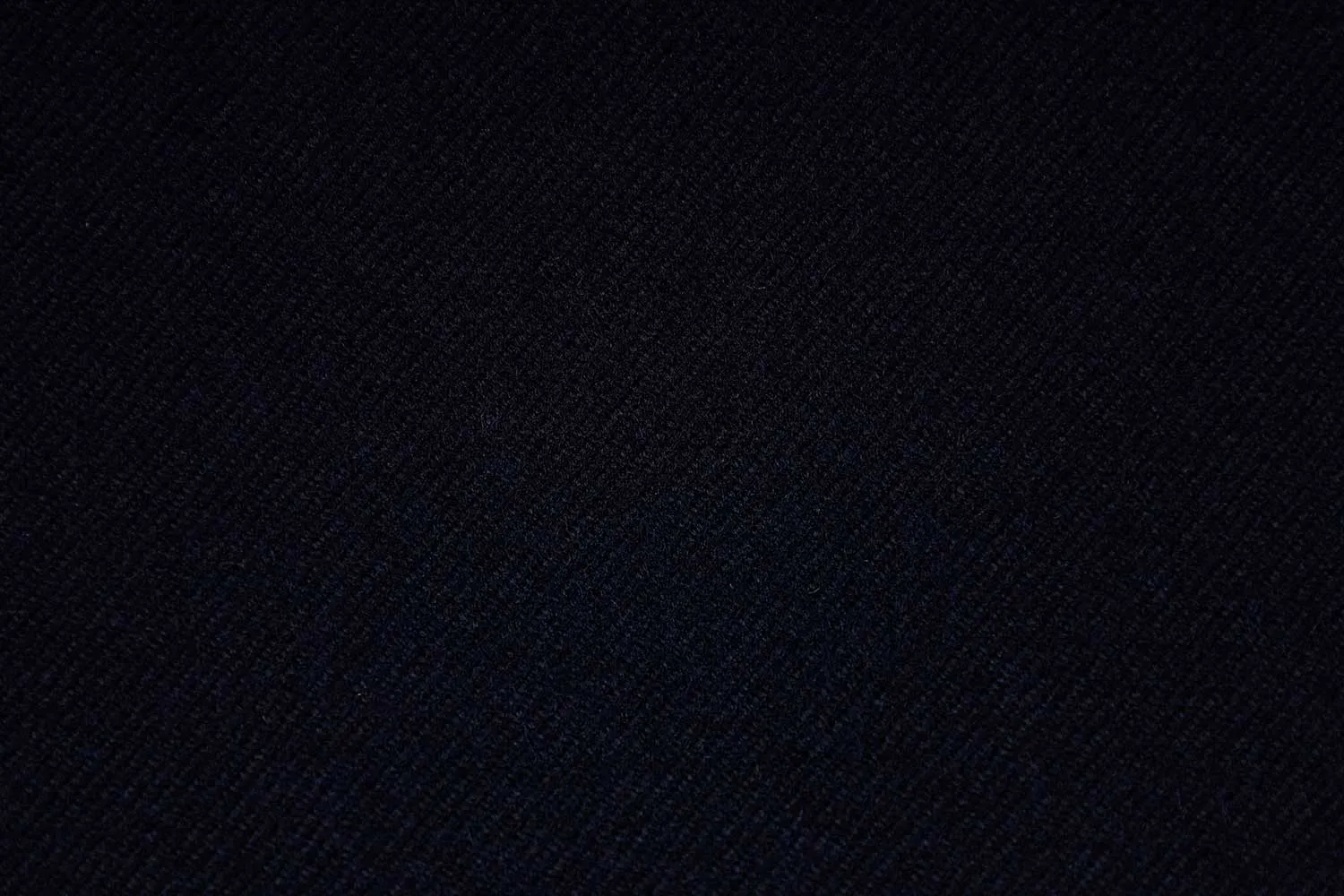 Navy Blue Plain Wool Fabric