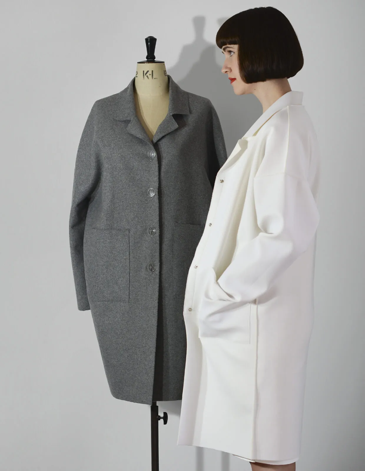 PDF Pattern - Unlined Raw-edged Coat | The Makers Atelier