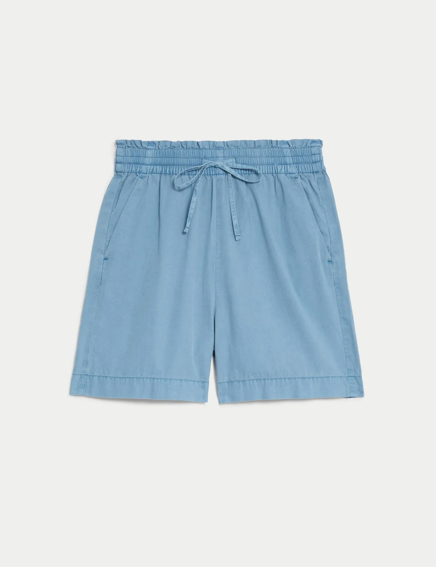 Pure Cotton High Waisted Shorts