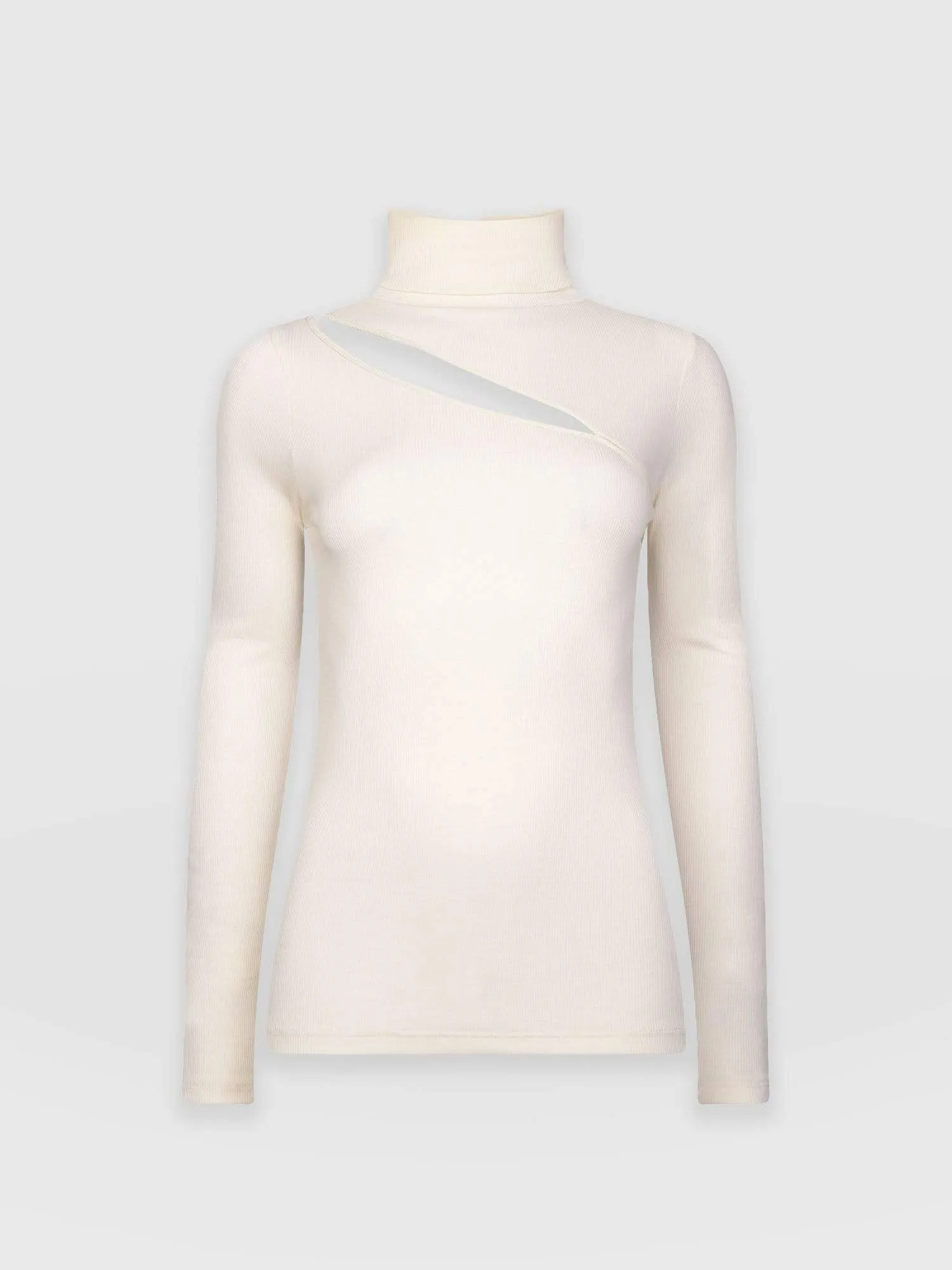 Reveal Turtle Neck - Cream