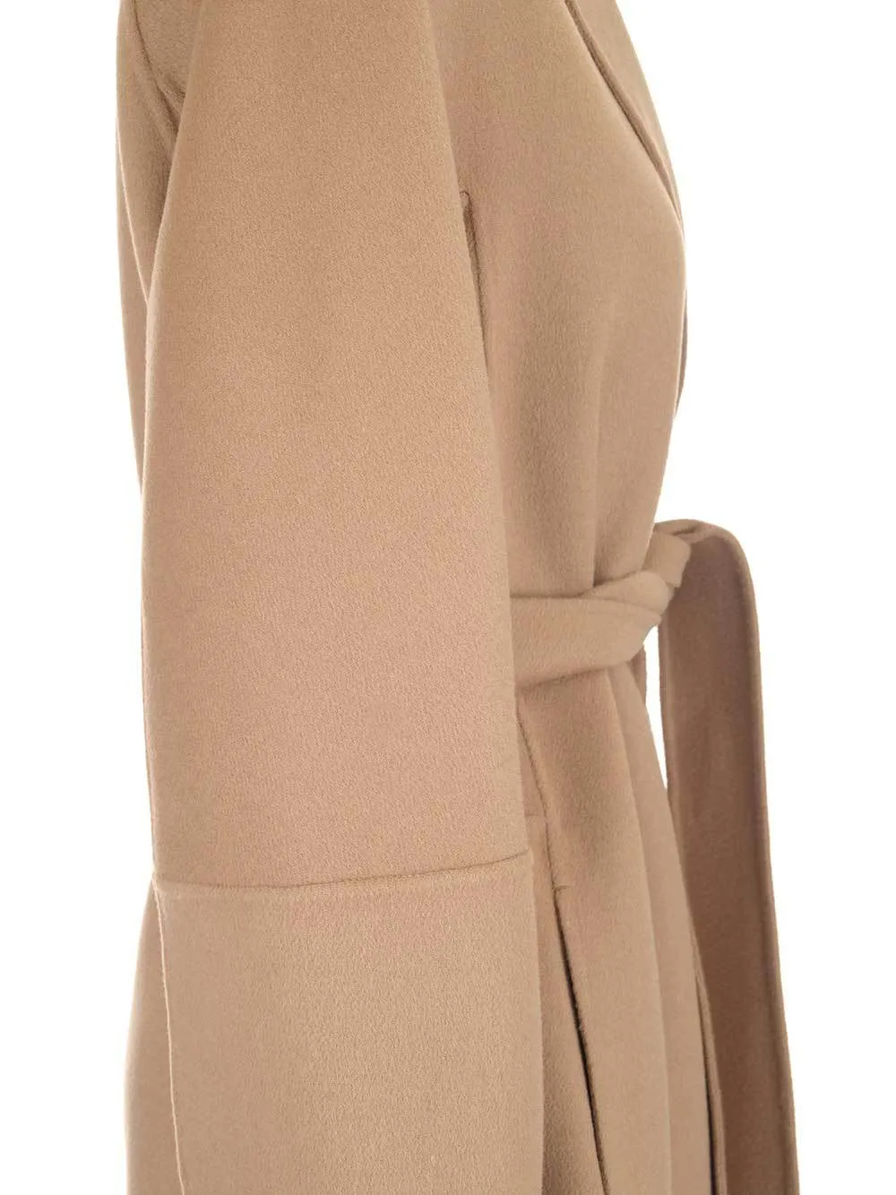 'S Max Mara Arona Kimono Belted Coat