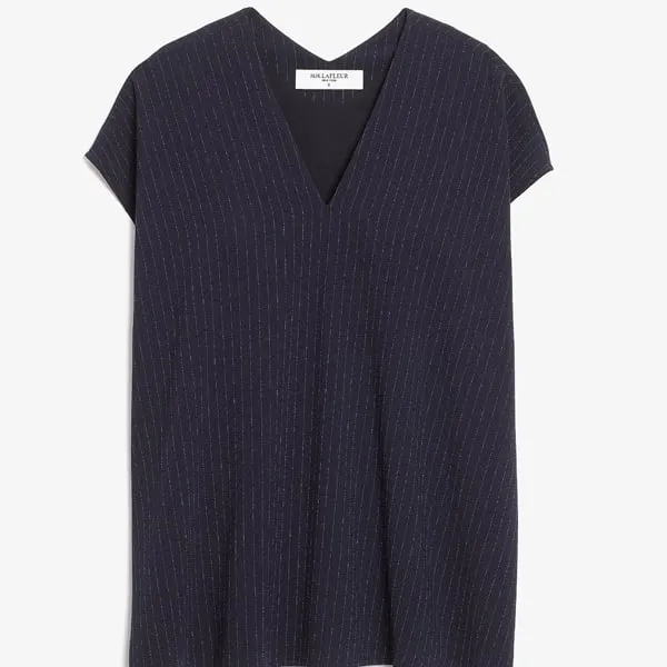 Townsend Top - Stripe :: Navy/White