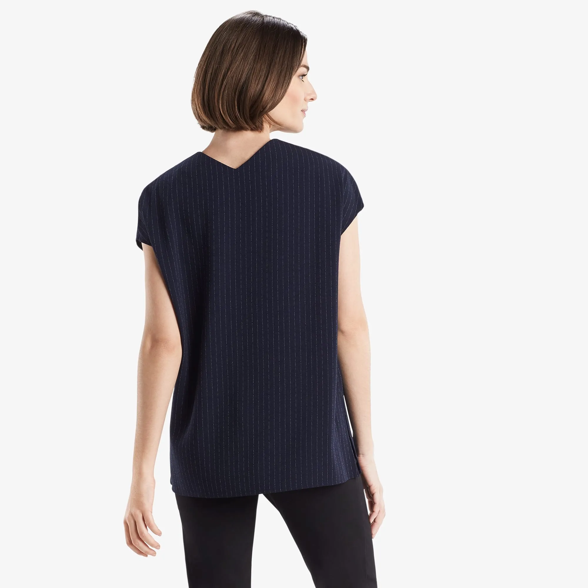 Townsend Top - Stripe :: Navy/White