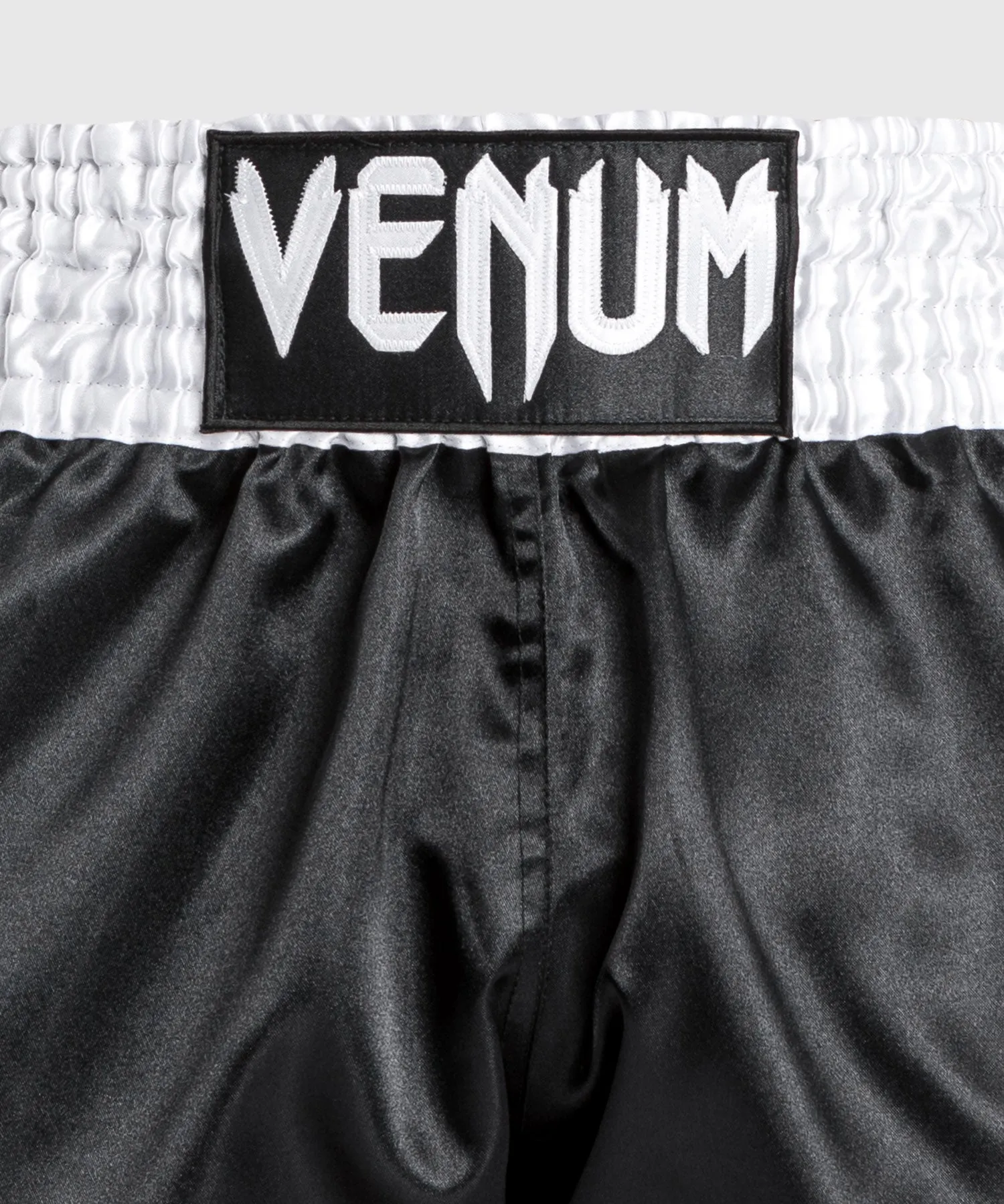 Venum Classic - Muay Thai Short Black/White/White