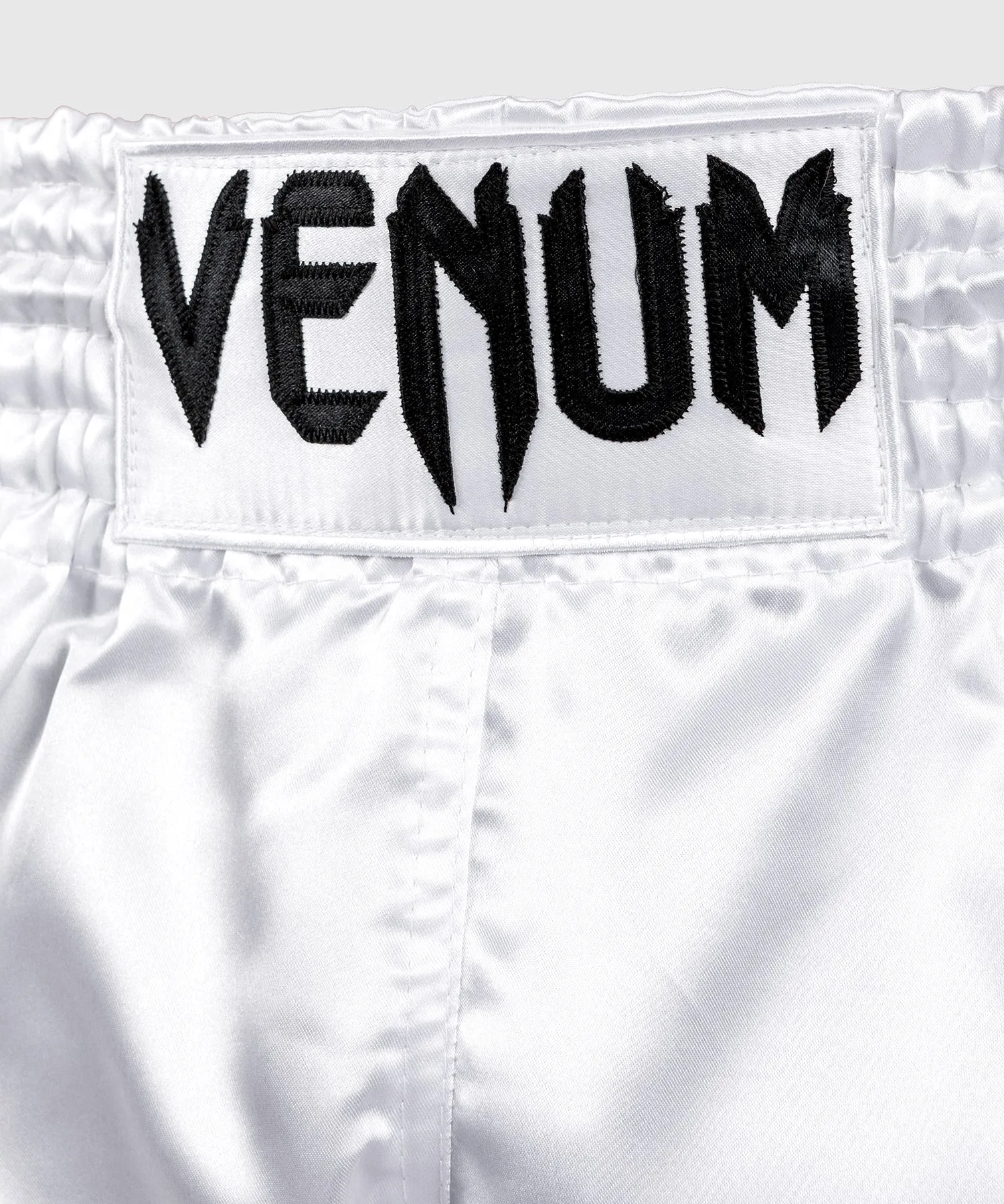 Venum Classic Muay Thai Shorts - White/Black