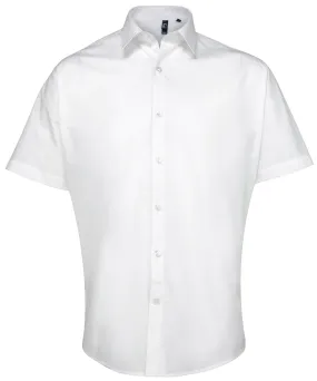 White - Supreme poplin short sleeve shirt