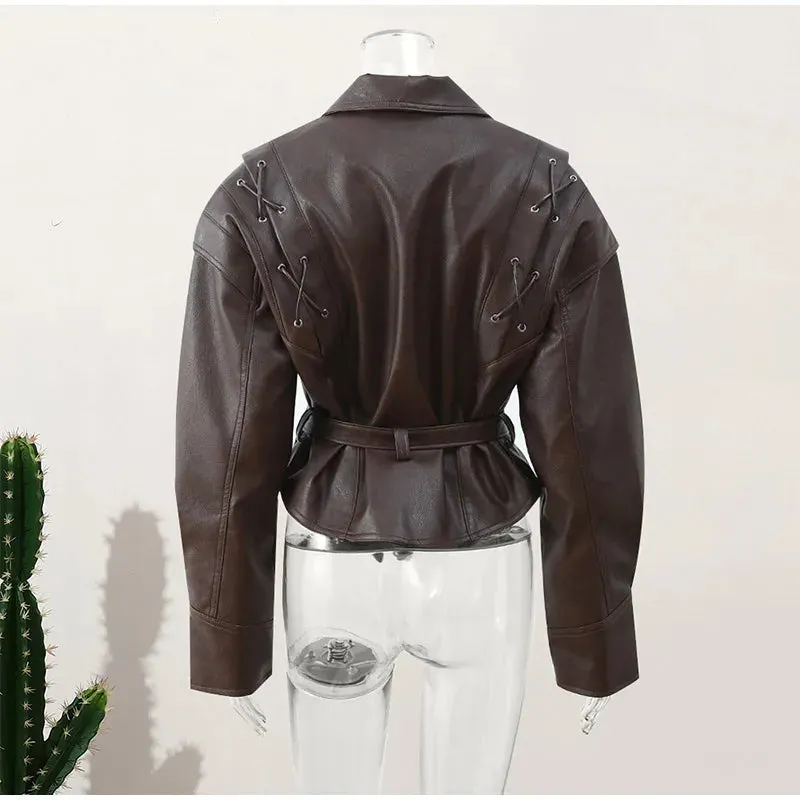 Women's Belted Jacket